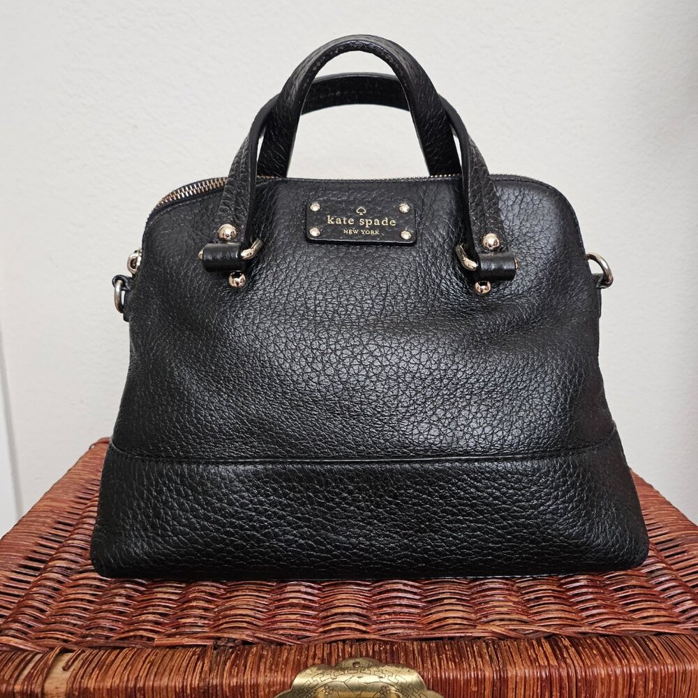 Kate Spade ‘Maise Grove Court’  authentic black purse with new Duster Bag